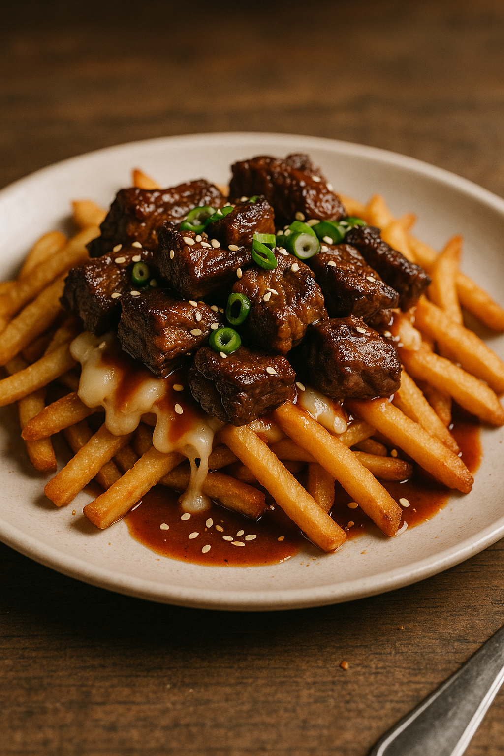 Flanken-cut Beef Short Rib Poutine