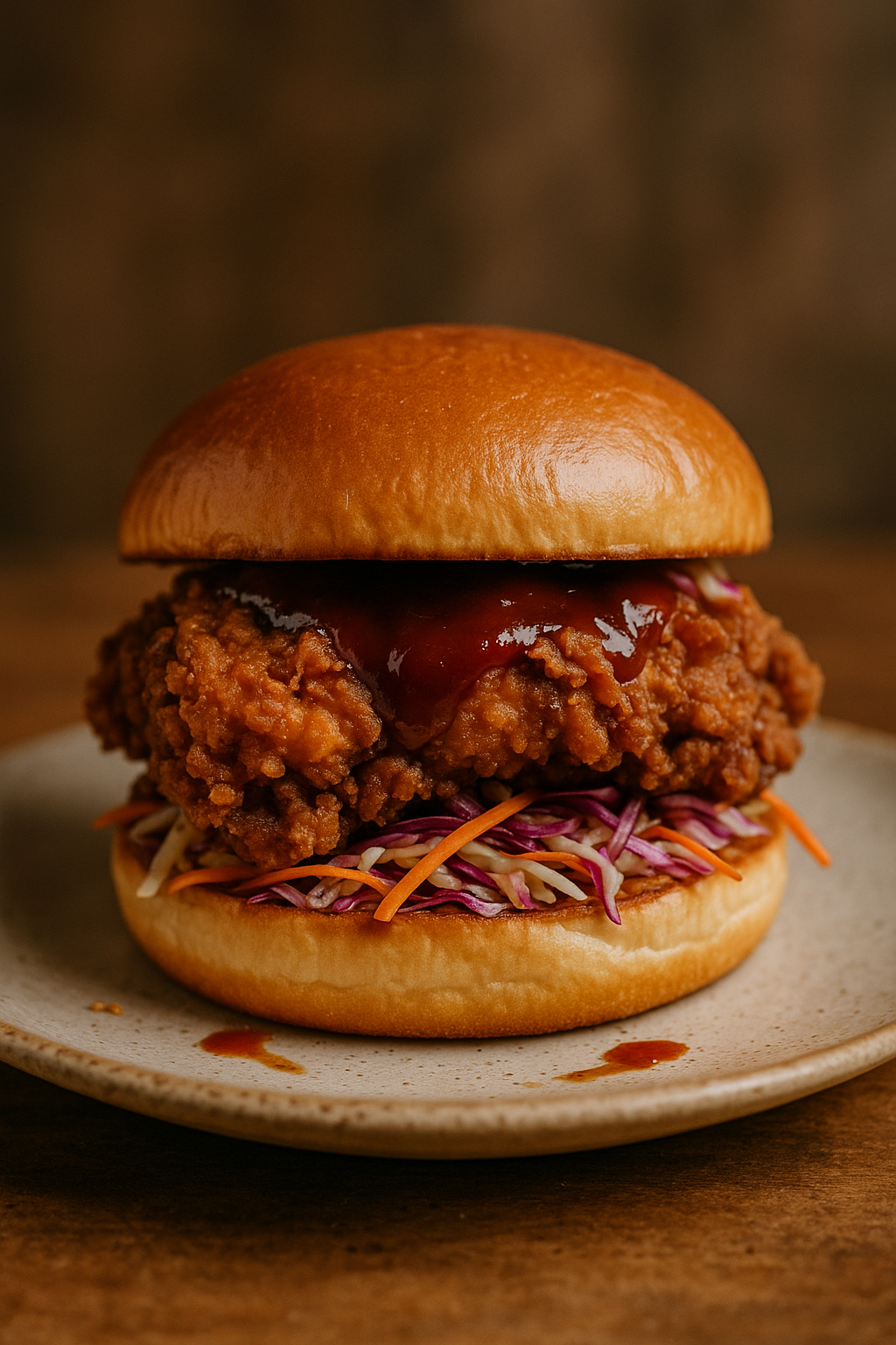 Chicken Thigh Burger